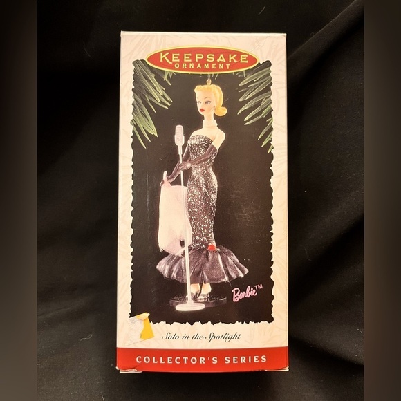 Hallmark Keepsake Ornament Collector’s Edition 1995 Barbie in the Spotlight VTG - Picture 1 of 8